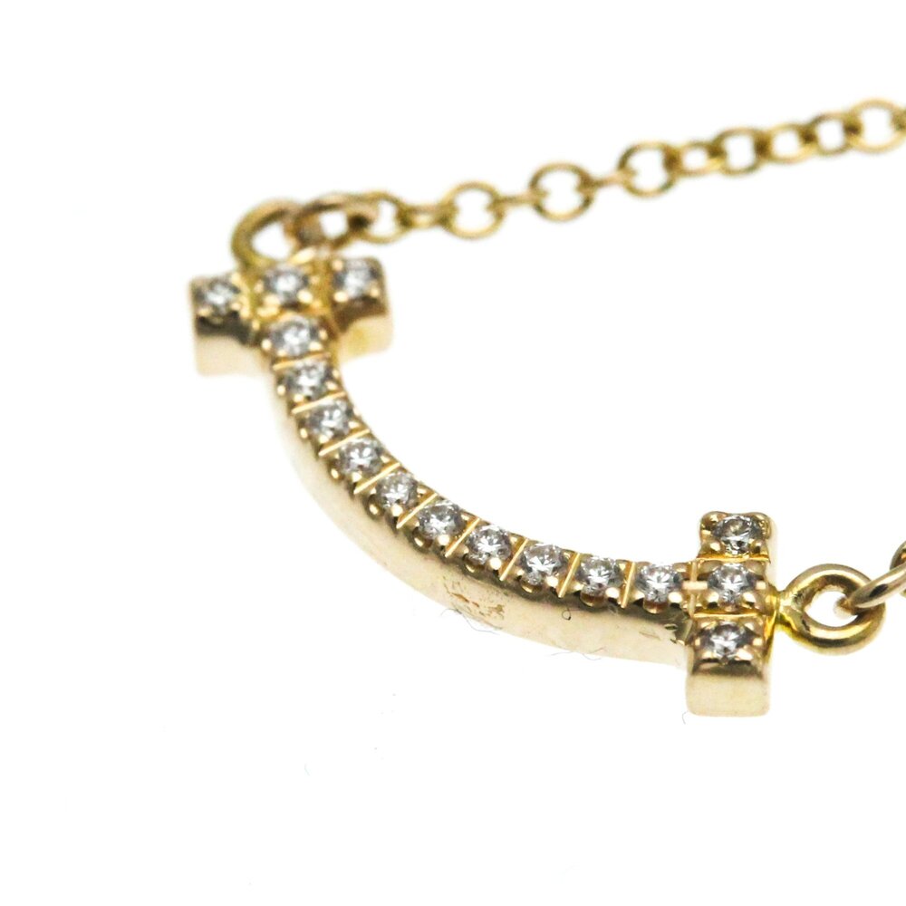 TIFFANY 18k Gold Diamond Necklace - Picture 11 of 13